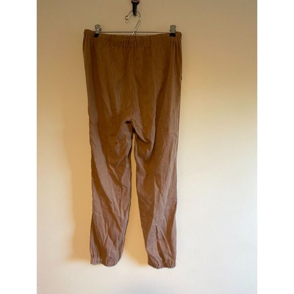 Madewell Shorewalk Cover-Up Pants LINEN Dusty Pink Size Small - Picture 3 of 6